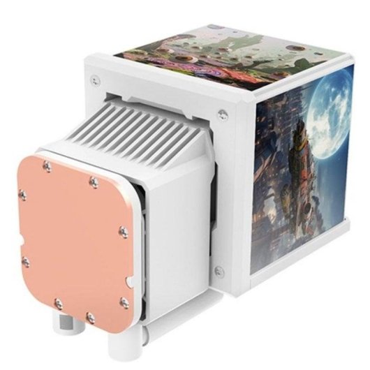Refrigeração Líquida Thermaltake MINECUBE 360 Ultra 360mm 3 Ventoinhas ARGB Ecrã LCD