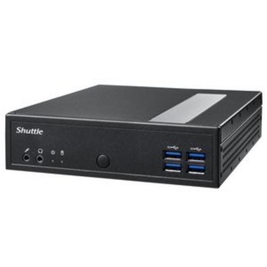 Barebone Shuttle DL30N Intel N100 DDR5 Ohne RAM Ohne Speicher 2x LAN Passiv