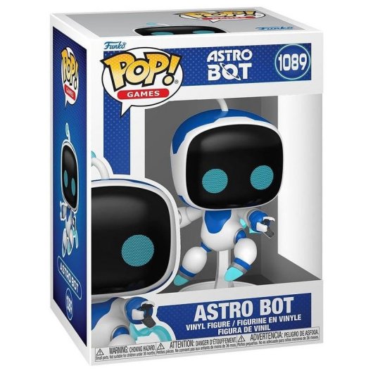 Figura Funko Pop Astro Bot Vinile 9,5 cm Licenza Ufficiale