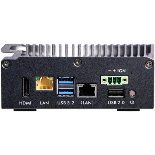 Barebone Shuttle Edge PC SPCEL03 Intel Atom x6413E 32GB RAM SSD M.2 2x LAN VESA