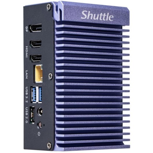 Barebone Shuttle Edge PC SPCEL12 Intel Celeron J6412 32GB RAM SSD M.2 Dual LAN VESA