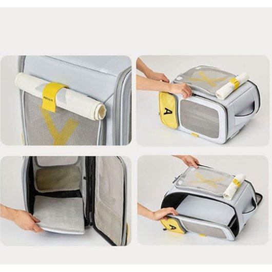 Petkit Breezy xZone Haustier Transporttasche Grau