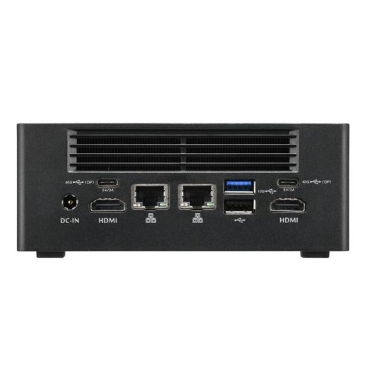 Barebone Shuttle NT10H5 Intel Core Ultra 5 125H DDR5 SSD Dual LAN VESA