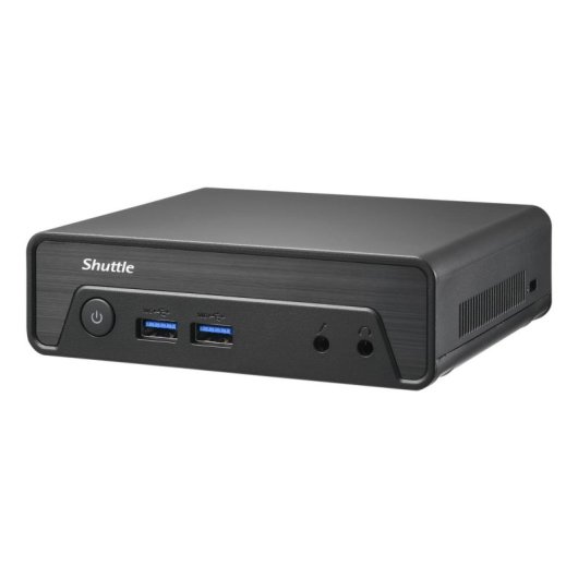 Mini PC Shuttle NE1010BA Intel N100 8GB 128GB SSD UHD Graphics Windows 11 Pro Wi-Fi 6