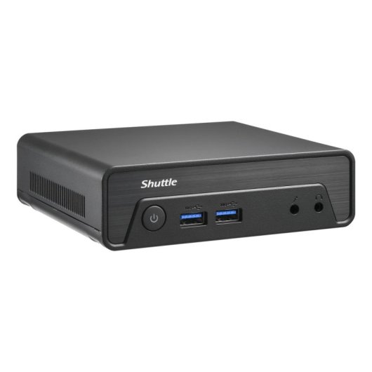 Mini PC Shuttle NE1010BA Intel N100 8GB 128GB SSD UHD Graphics Windows 11 Pro Wi-Fi 6