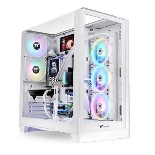Torre ATX Thermaltake View 390 TG Snow White vetro temperato USB-C gaming