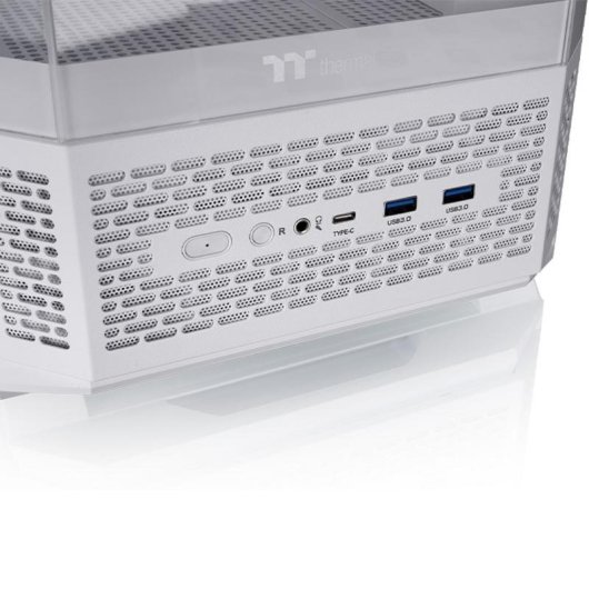 Torre ATX Thermaltake View 370 TG ARGB Bianca Vetro Temperato Gaming