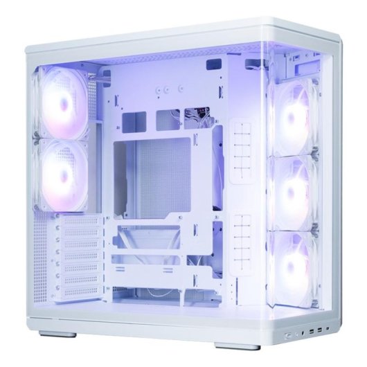 Torre ATX Zalman P60 White ARGB 5 ventole vetro temperato USB-C