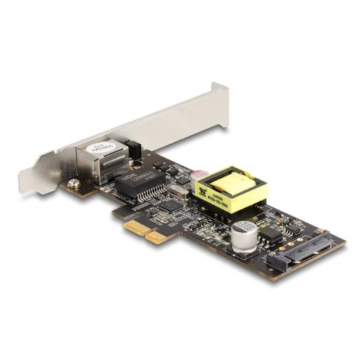 Tarjeta de Red Delock 88506 PCI Express x1 2,5 Gbps PoE+ Intel i225V