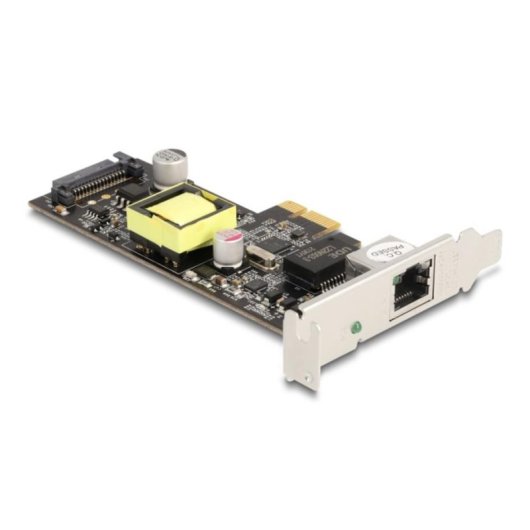 Tarjeta de Red Delock 88506 PCI Express x1 2,5 Gbps PoE+ Intel i225V