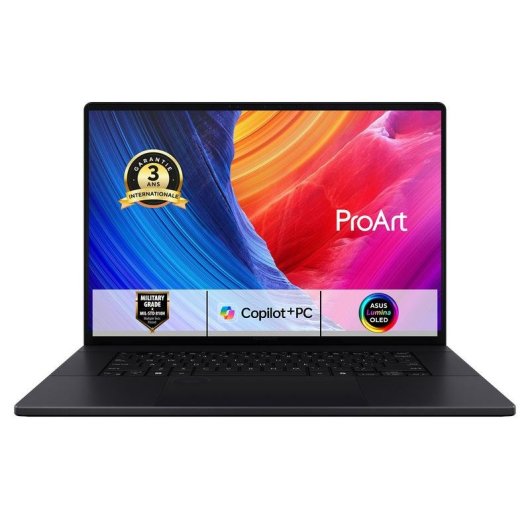 Ordinateur portable ASUS ProArt P16 H7606WR 16" AMD Ryzen AI 9 HX 64GB 2TB SSD RTX 5070 Ti Windows 11 Pro