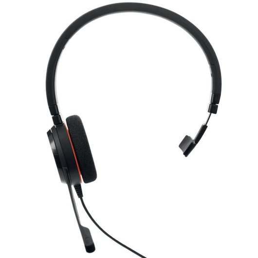 Auriculares Jabra Evolve 20 con cable USB-C/A para oficina y call center con cancelación de ruido, negros