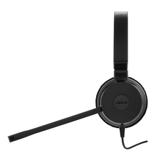 Auriculares Jabra Evolve 20 con cable USB-C/A para oficina y call center con cancelación de ruido, negros