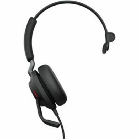 Auriculares Jabra Evolve2 40 SE con cable USB-C/A para oficina y call center con reducción de ruido pasiva negros