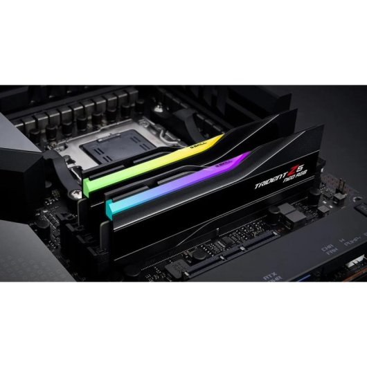 Memória RAM G.Skill Trident Z5 Neo RGB 256GB 4x64GB DDR5 6000MHz CL32 AMD EXPO RGB