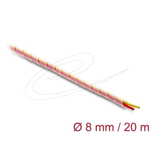 Pasacables Delock 19016 Transparente Silicona 8 mm x 20000 mm