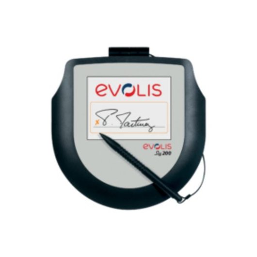 Tablette de signature Evolis Sig200 Bundle 5" TFT USB stylet sans fil