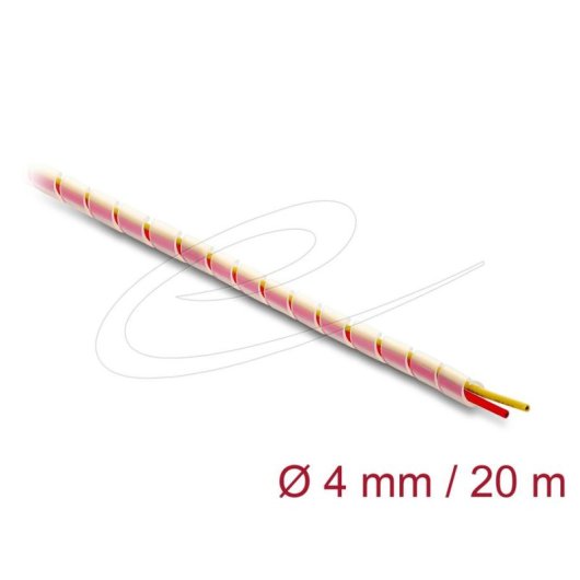 Pasacables Delock 19012 Transparente Silicona 4 mm x 20000 mm Alta Resistencia