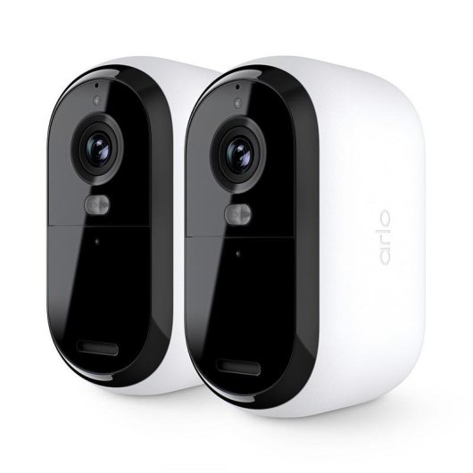 Cámara IP Arlo Essential 3 2K Visión Nocturna Interior y Exterior Control por Voz Audio Bidireccional