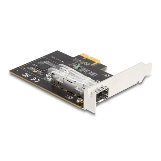 Tarjeta de Red Delock 88318 PCI Express SFP 1 Gbps Intel I210 VLAN Jumbo Frames
