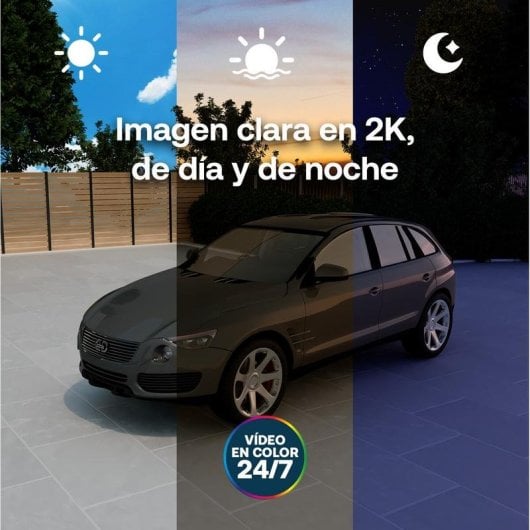 Caméra de surveillance Arlo Essential 3 2K Vision Nocturne Intérieur et Extérieur Audio Bidirectionnel