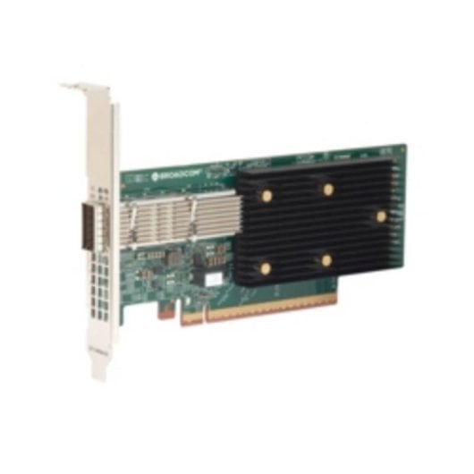 Tarjeta de Red Broadcom P1400GD PCI Express 400GbE Low Profile QSFP