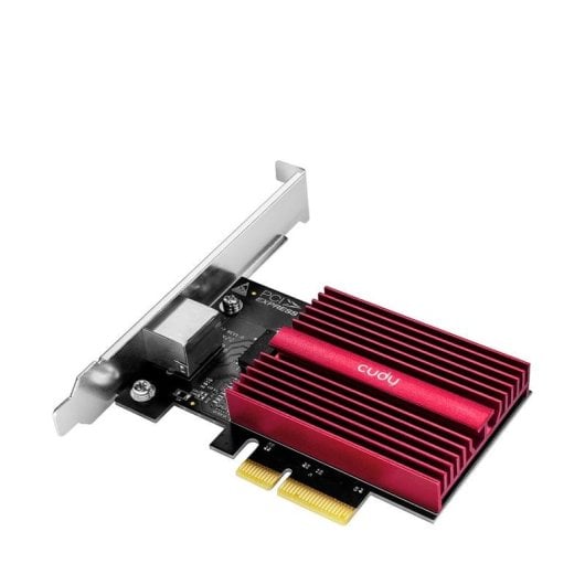Tarjeta de Red Cudy PE10G PCI Express 10 GbE RJ45 Câble et Supports