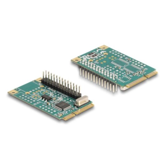 Adaptateur Delock 95275 Mini PCI Express DB-25 Parallèle Femelle