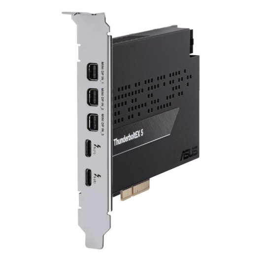 Carte ASUS ThunderboltEX 5 PCIe 4.0 Thunderbolt 5 USB-C Mini DisplayPort