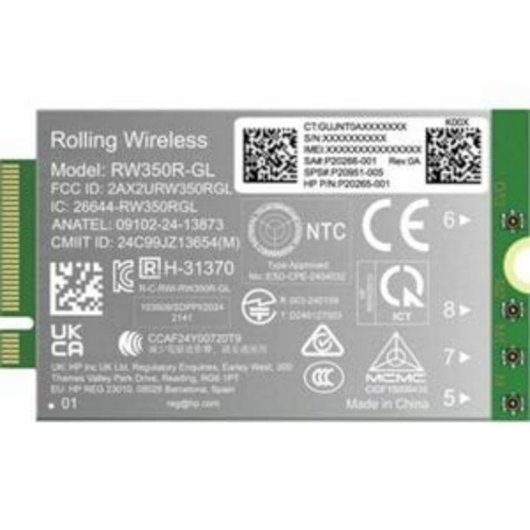 Tarjeta de Red HP RW350R-GL WWAN 4G LTE Cat19 1 Gbit/s eSIM