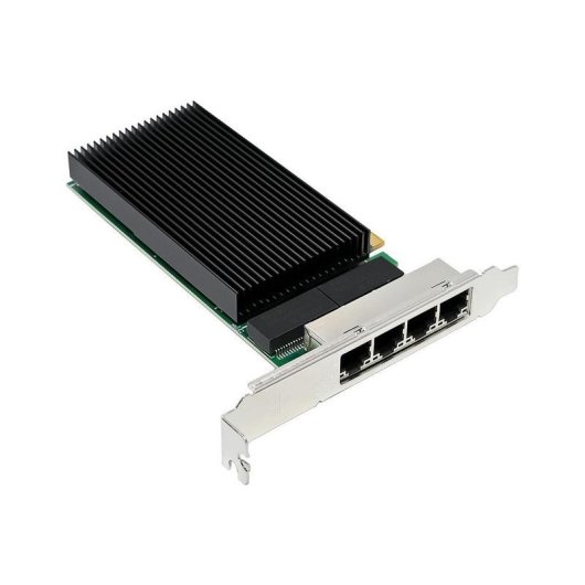 Tarjeta de Red MicroConnect MC-PCIEX4-I226-T4 PCIe 2.5GbE 4 Ports Ethernet
