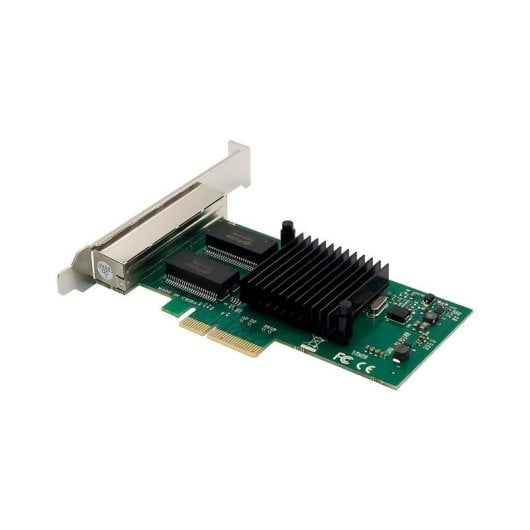 Tarjeta de Red MicroConnect MC-PCIEX4-I350-T4 PCI Express 1 GbE 4 Ports Low Profile