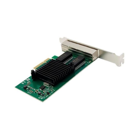 Tarjeta de Red MicroConnect MC-PCIEX4-I350-T4 PCI Express 1 GbE 4 Ports Low Profile
