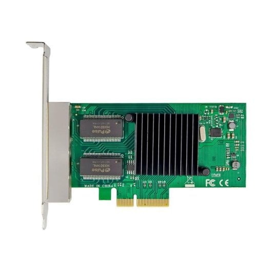 Tarjeta de Red MicroConnect MC-PCIEX4-I350-T4 PCI Express 1 GbE 4 Ports Low Profile