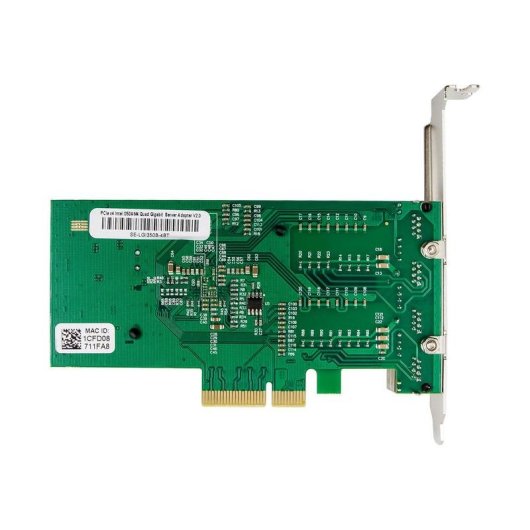Tarjeta de Red MicroConnect MC-PCIEX4-I350-T4 PCI Express 1 GbE 4 Ports Low Profile