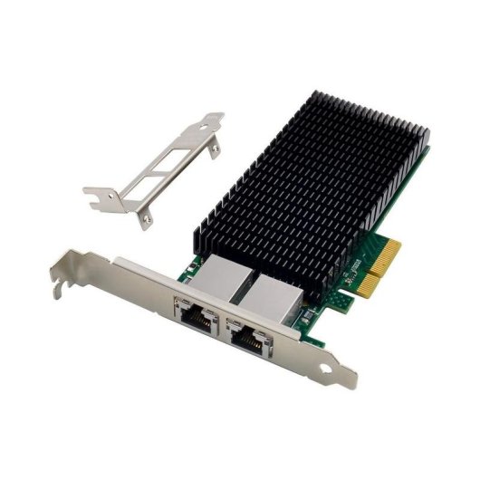 Tarjeta de Red MicroConnect MC-PCIEX4-X540-T2-D PCIe 10 GbE Dual Port Low Profile