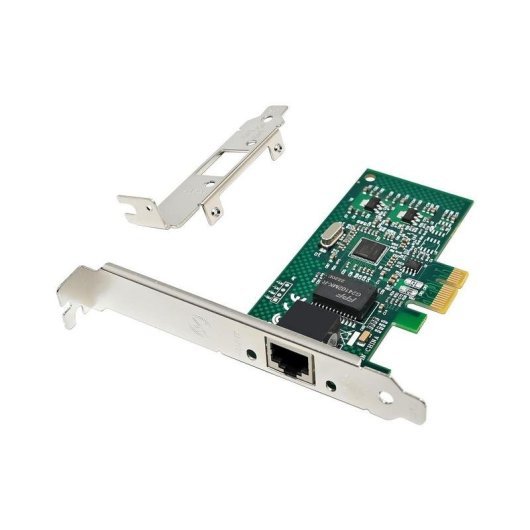 Tarjeta de Red MicroConnect MC-PCIEX1-82574 PCIe 1GbE RJ45 Compacte
