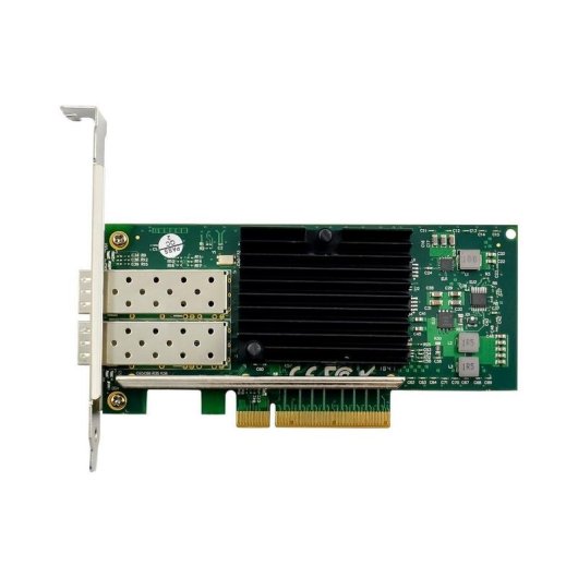 Tarjeta de Red MicroConnect MC-PCIEX8-X520-DA2 PCIe 10 GbE Dual Port Brackets