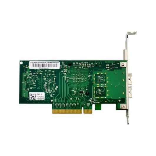 Tarjeta de Red MicroConnect MC-PCIEX8-X520-DA2 PCIe 10 GbE Dual Port Brackets
