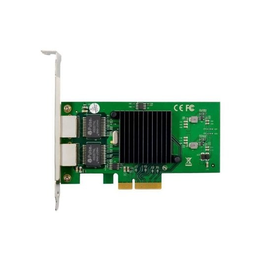 Tarjeta de Red MicroConnect MC-PCIEX4-82576-D PCI Express Mini Card 1000 Mbps 2x RJ45