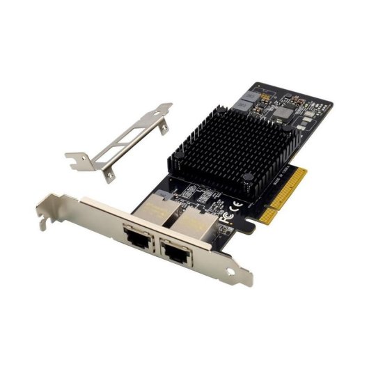 Tarjeta de Red MicroConnect MC-PCIEX8-X550-T2-D PCI Express 10GbE Dual 2 Ports