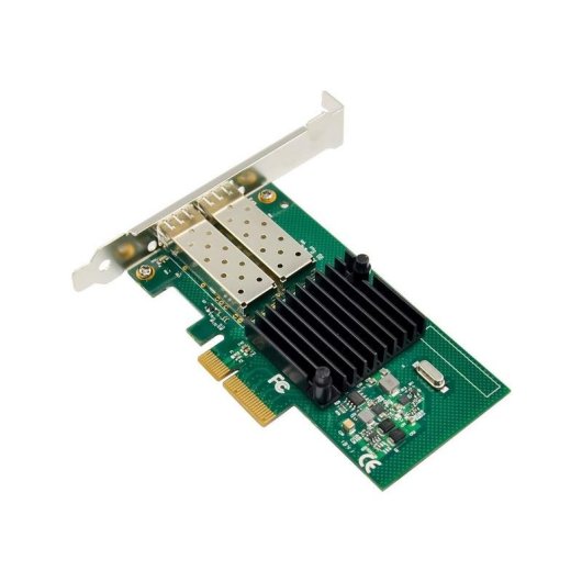 Tarjeta de Red MicroConnect MC-PCIEX4-I350-F2 PCIe Dual RJ45 1 Gbit/s Low Profile