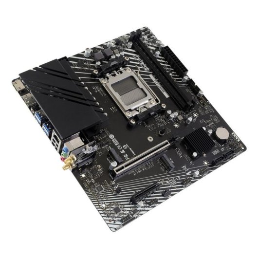 Carte mère Biostar B850MT2-E DJ B850 AM5 DDR5 Micro ATX WiFi 7 2.5GbE RGB