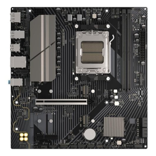 Carte mère Sapphire B650M-E B650 Socket AM5 DDR5 Micro ATX 2.5GbE PCIe 5.0 RGB