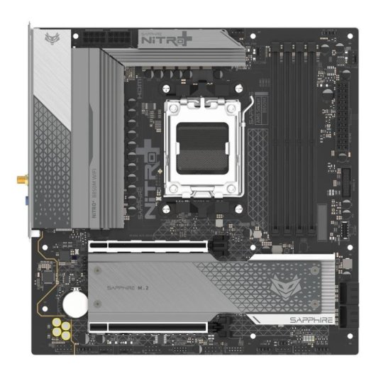 Carte mère Sapphire NITRO+ B850M WIFI AMD B850 Socket AM5 DDR5 Micro ATX WiFi 6 RGB