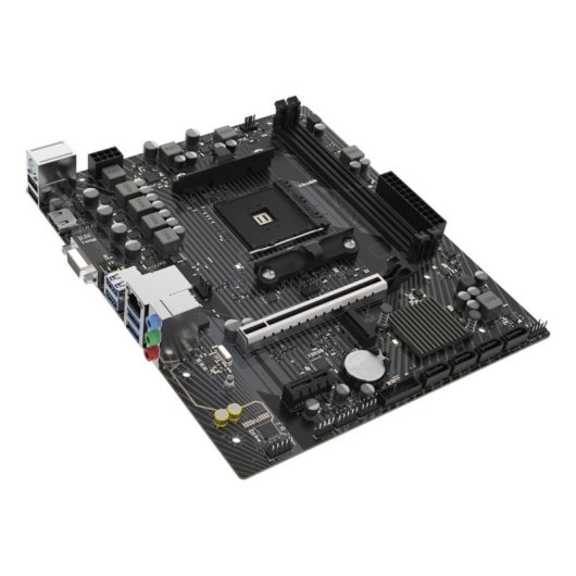 Carte mère Sapphire A520M-E A520 Socket AM4 DDR4 Micro ATX Realtek