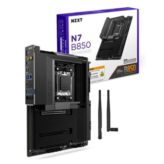 Carte mère NZXT N7 B850 AMD B850 Socket AM5 DDR5 ATX WiFi 6E PCIe 5.0 RGB