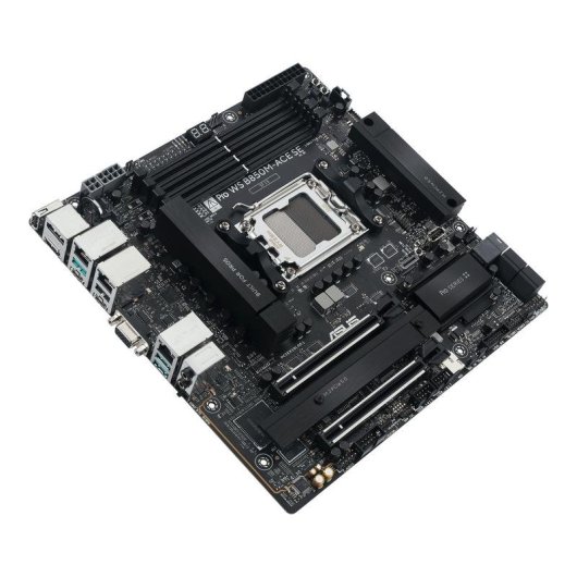 Scheda Madre ASUS PRO WS B850M-ACE SE B850 Socket AM5 DDR5 Micro ATX 2.5GbE PCIe 5.0 RAID