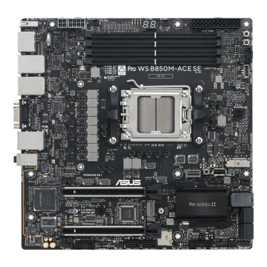Scheda Madre ASUS PRO WS B850M-ACE SE B850 Socket AM5 DDR5 Micro ATX 2.5GbE PCIe 5.0 RAID