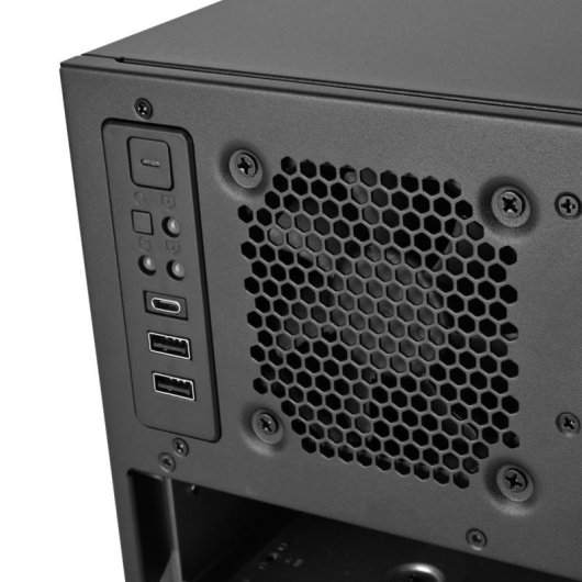 Torre ATX SilverStone RM47-502-I 4U Rack Servidor Acero Negro USB 3.2